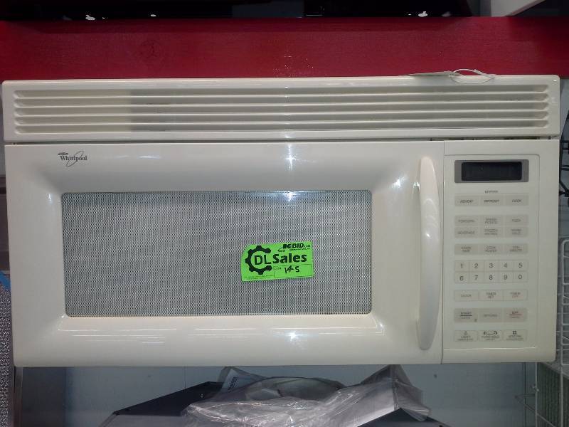 lot 145 image: Whirlpool Microwave Wall Mount