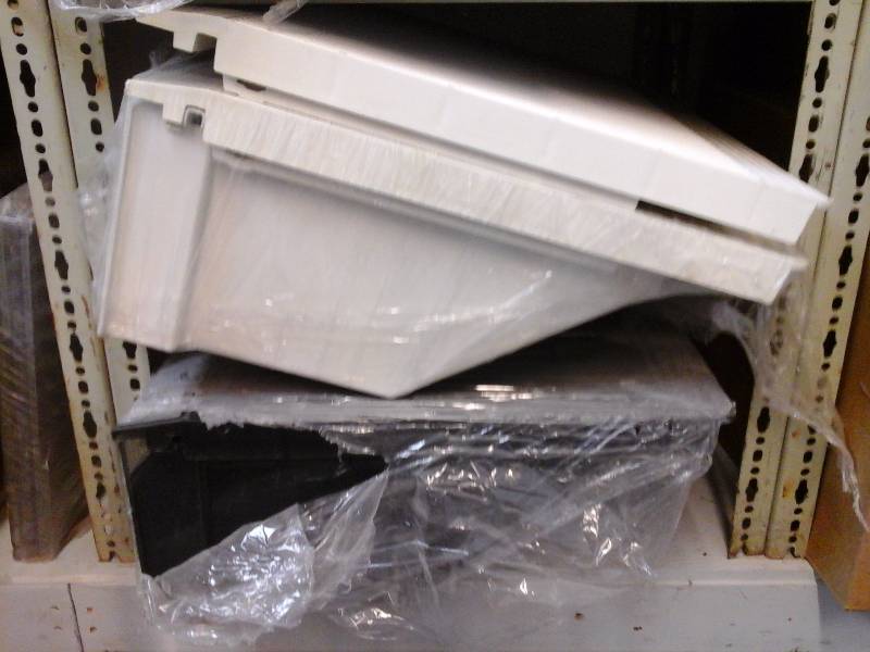 lot 348 image: Refrigerator Drawers and Shelves, Washer Doors and Seals