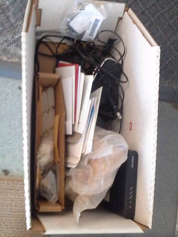 lot 377 image: Computer Speakers, software, and Telephone Headphones