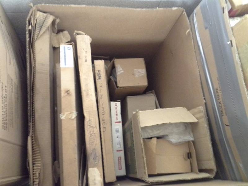 lot 395 image: Automatic Washer Balance Ring, Gaskets, and Ice Maker Parts