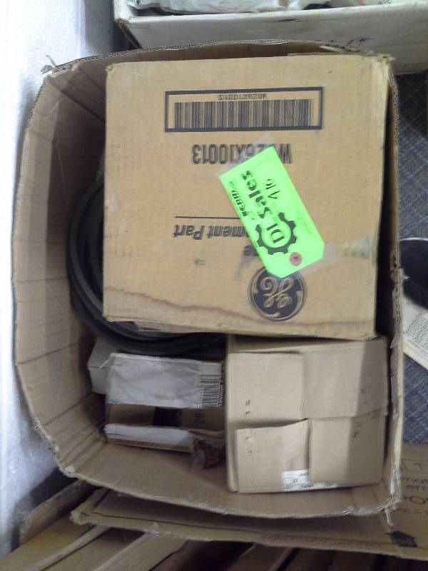 lot 410 image: Box of Appliance Parts