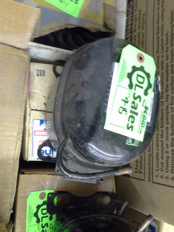 lot 415 image: Compressor and Electric Motor