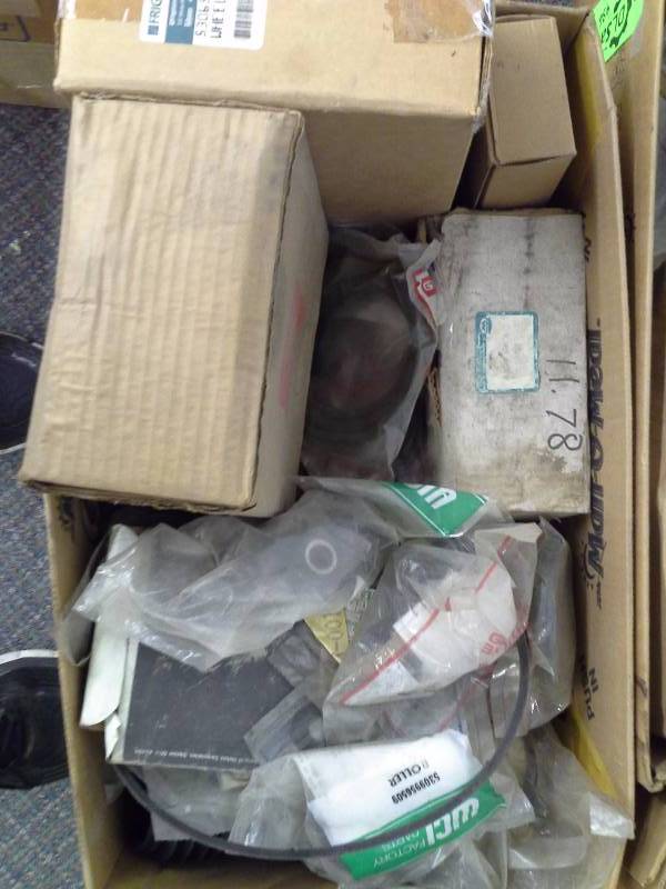 lot 437 image: Rollers, Blower Wheels, Belts, Seals, Switches