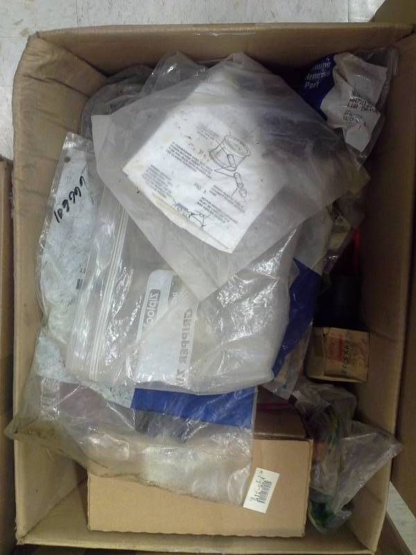 lot 469 image: Box of Appliance Parts