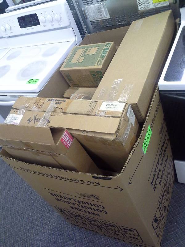 lot 488 image: Huge Box full of Appliance parts within boxes