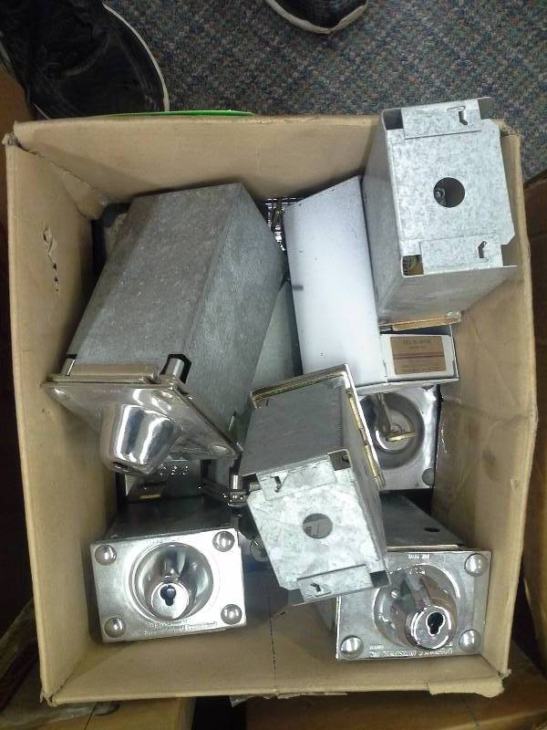 lot 493 image: Keyed Coin Boxes