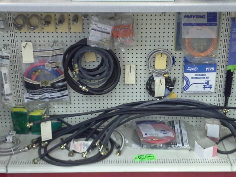 lot 532 image: Shelf of New Appliance Parts