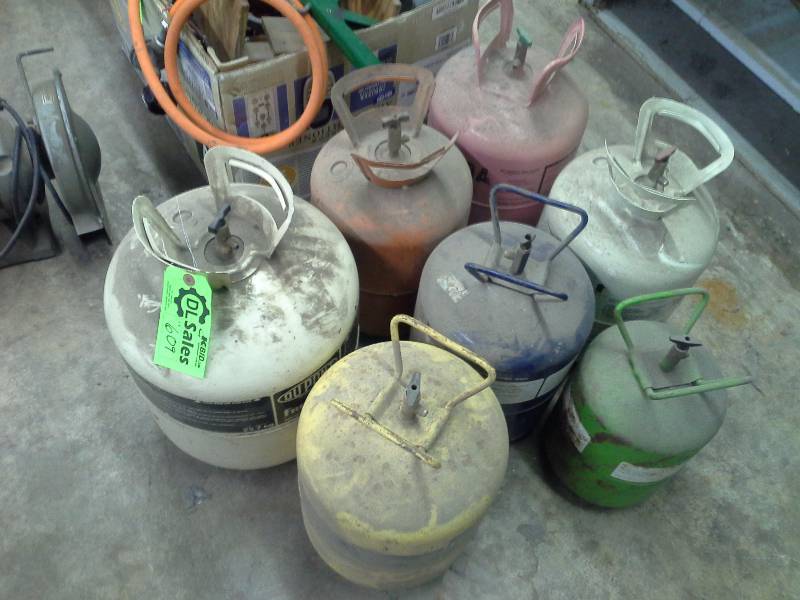 lot 609 image: Barrels of Refrigerant