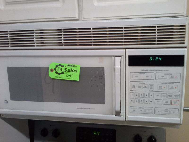 lot 615 image: GE Spacemaker convection microwave