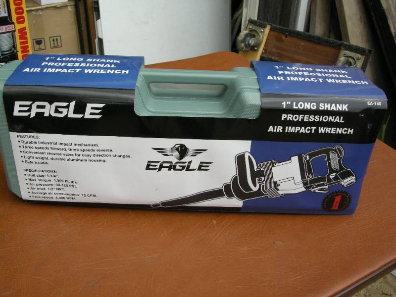 Eagle Long Shank Professional Air Impact Wrench