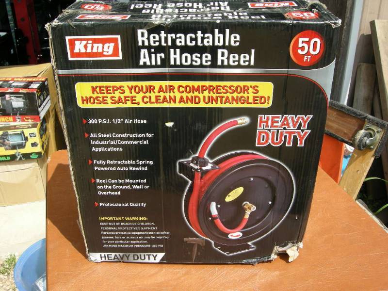 King Retractable Air Hose Reel
