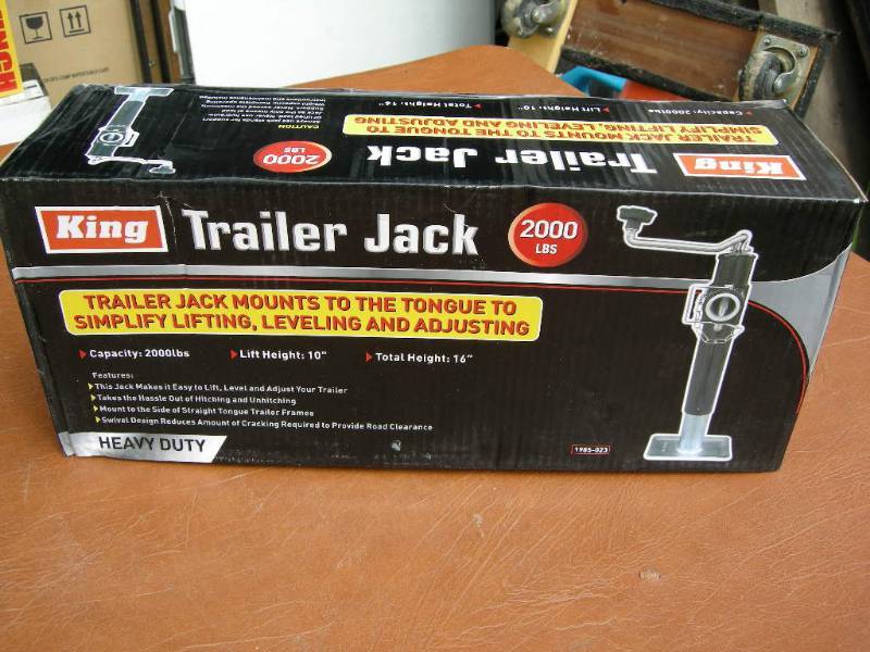 King 2000lb Trailer Jack