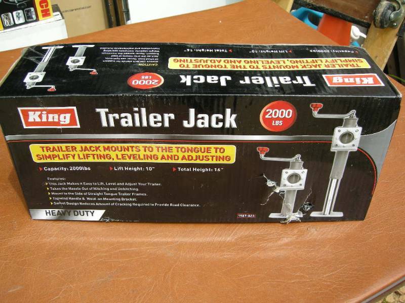 King 2000lb Trailer Jack