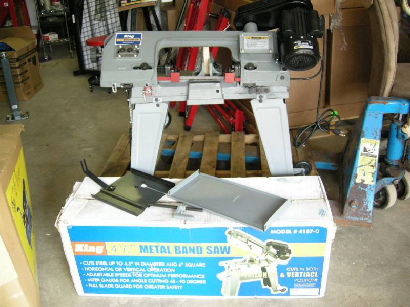 King 4-12 Metal Cutting Band Saw