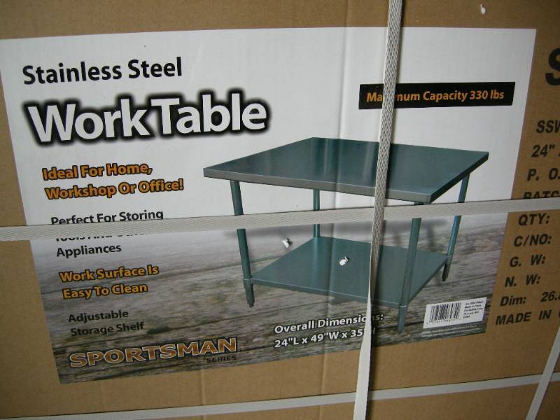 Stainless Steel Work Table