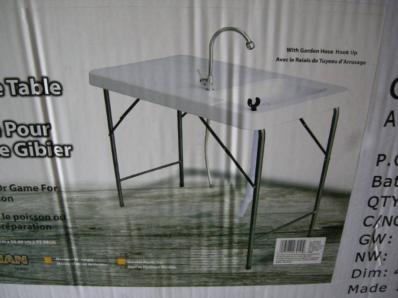 Sportsman Game Cleaning Table