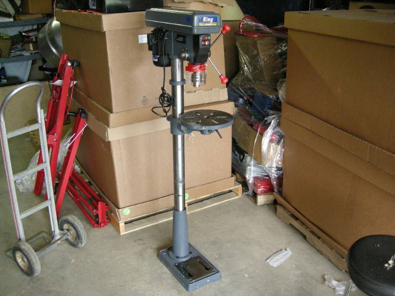 King 16spd Floor Drill Press