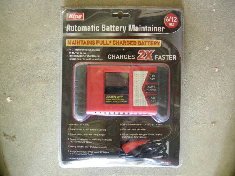 King Automatic Battery Maintainer