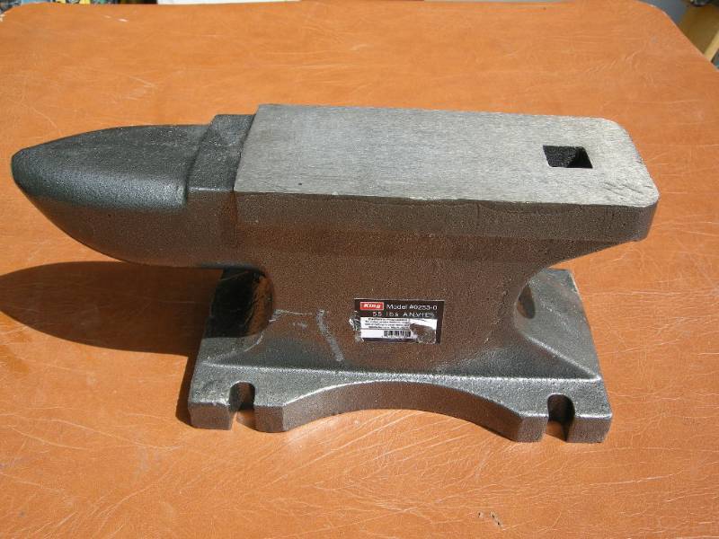 King 55lb Anvil