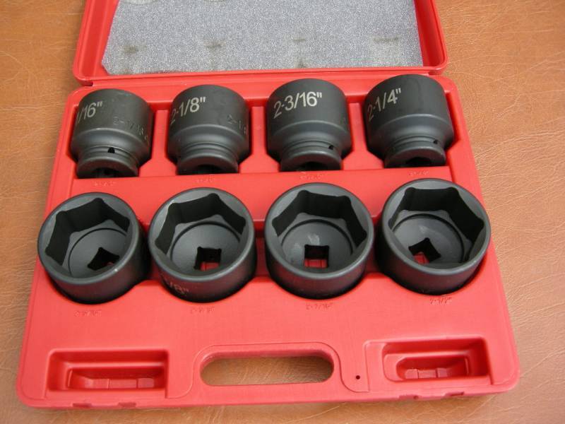 King 8 pc 34 Drive Impact Add-on Socket Set