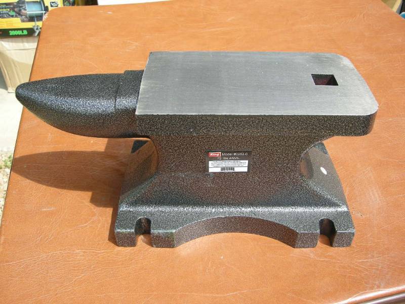 King 75lb Anvil