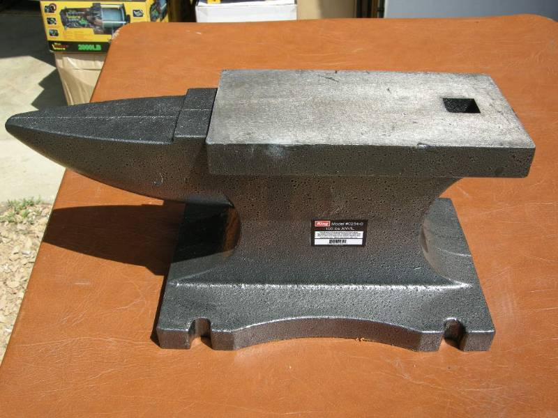 King 100lb Anvil