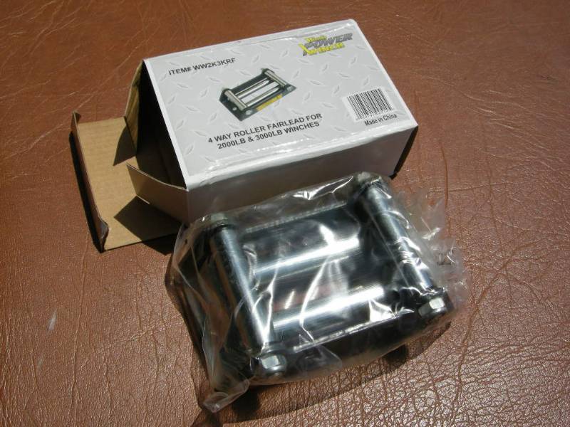 Wood Power Winch 4 Way Roller Fairlead