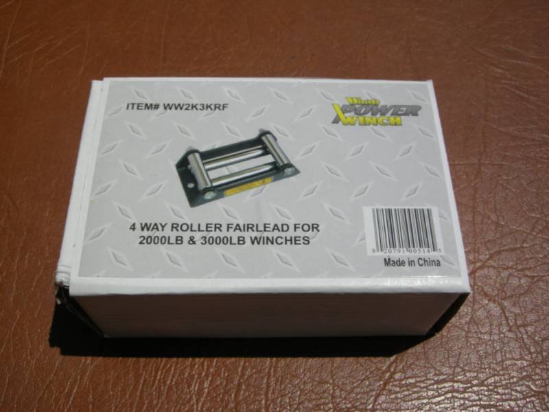 Wood Power Winch 4 Way Roller Fairlead