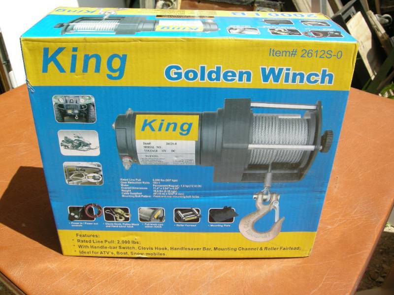 King Power Golden Winch 2000lb