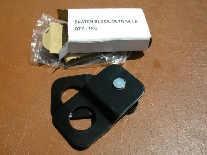 Power Winch Snatch Block