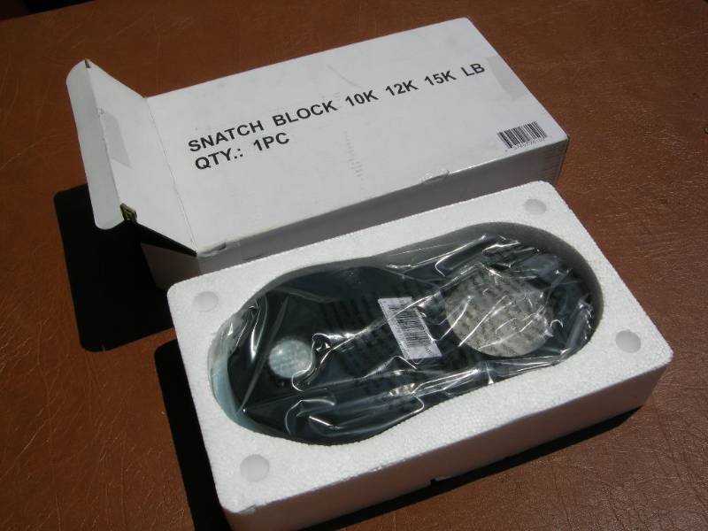 Power Winch Snatch Block