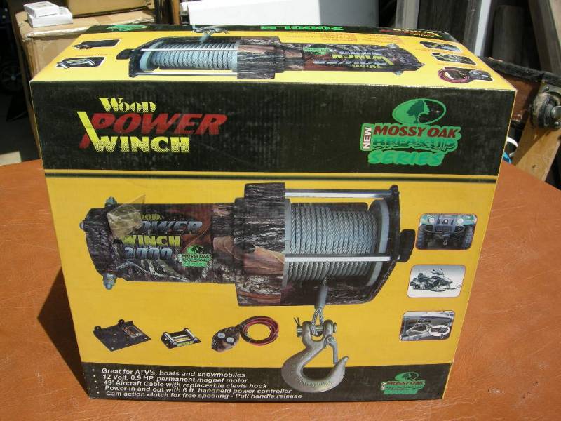 2000lb Power Winch