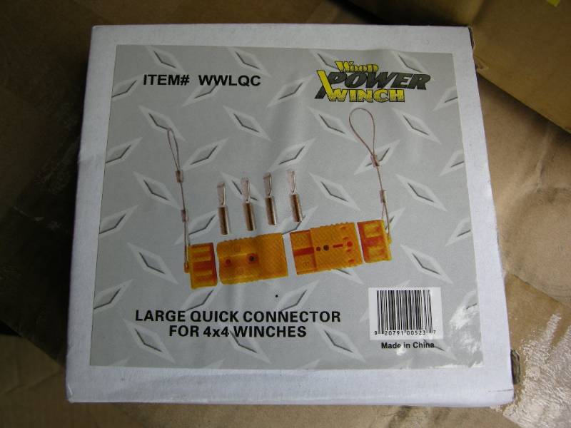 Large Quick Connector for 4x4 Winches