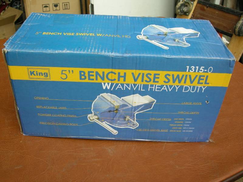 King 5 Bench Vise Swivel