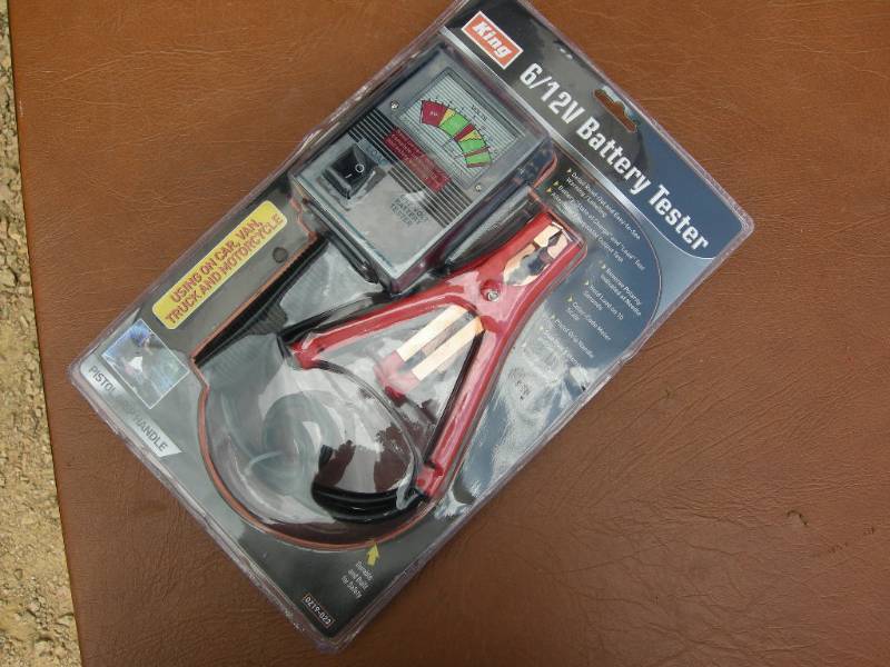 King 612v Battery Tester