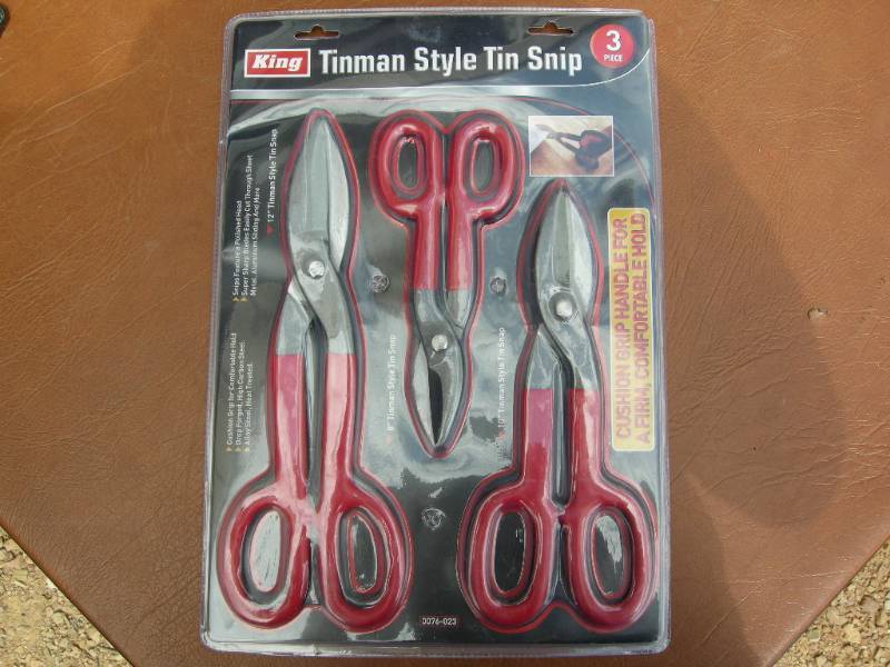 King Tinman Style Tin Snip Set