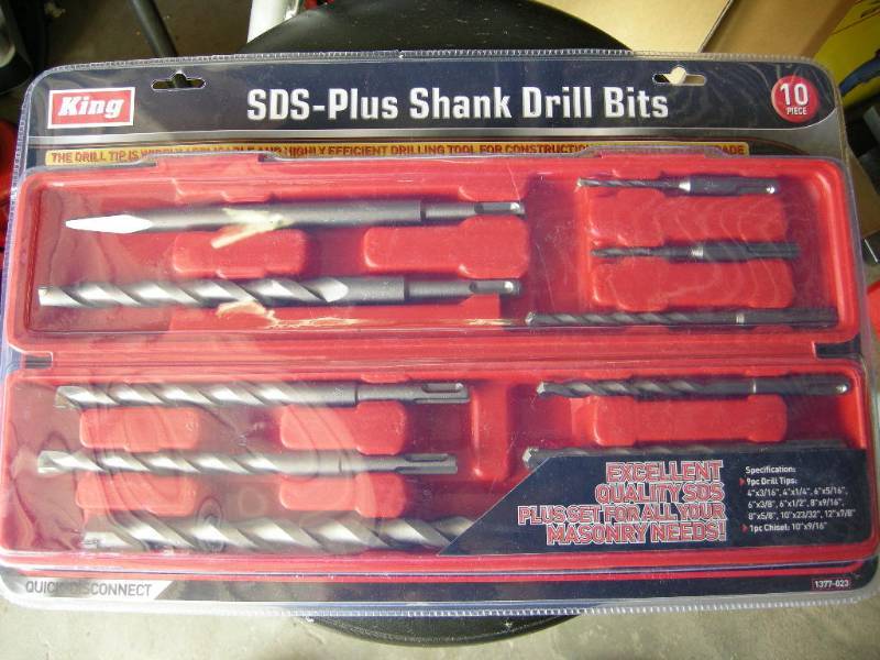King SDS-Plus Shank Drill Bits