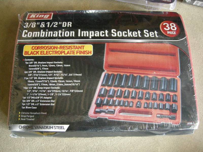 King Combination Impact Socket Set