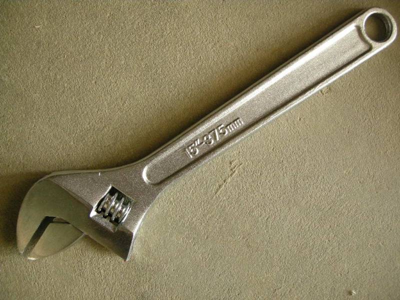15 Adjustable Wrench