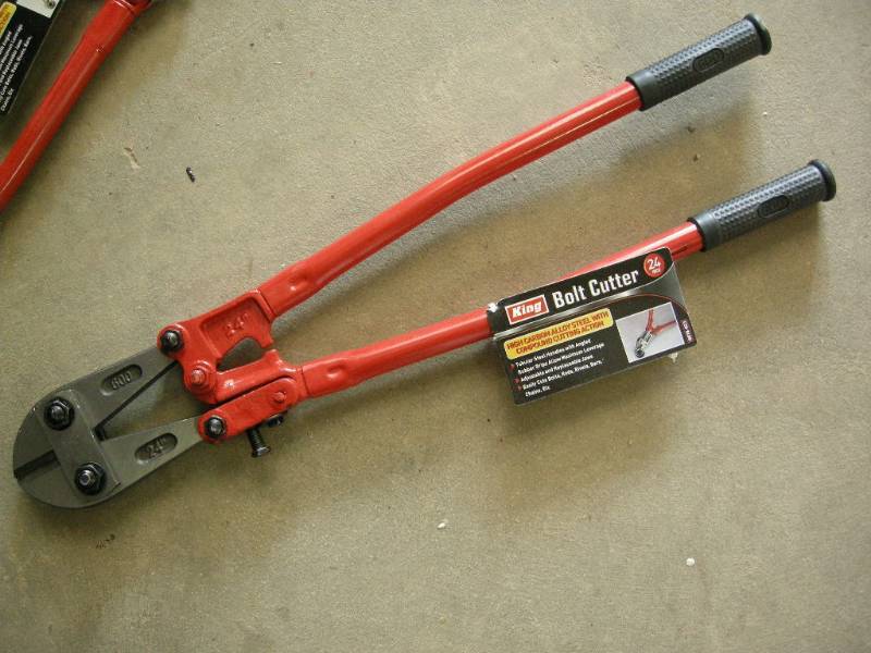 King 24 Bolt Cutter