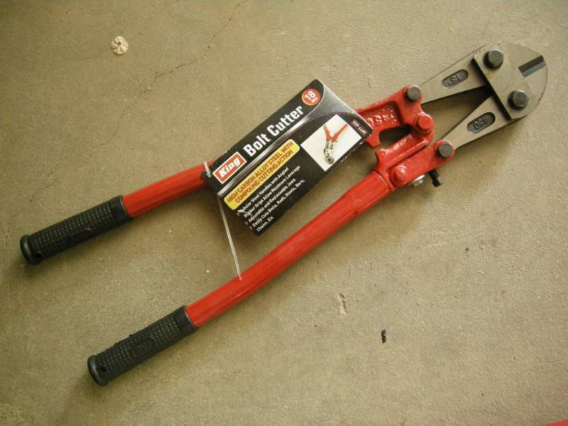 King 18 Bolt Cutter