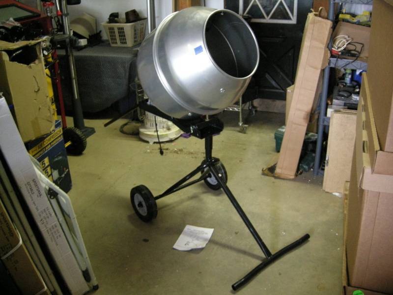 Portable Cement Mixer