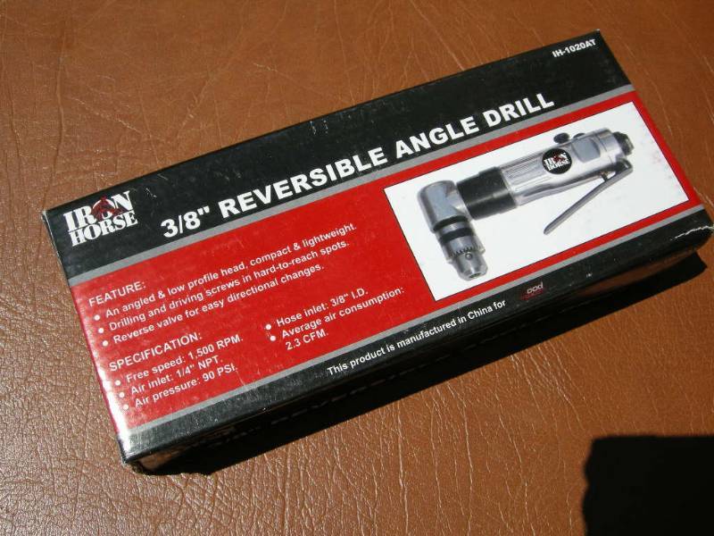 Iron Horse 38 Reversible Angle Drill