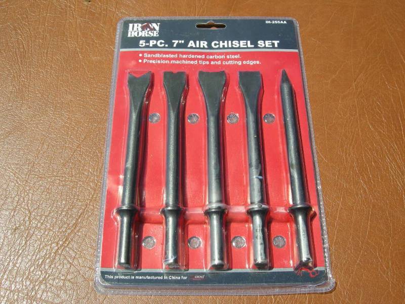 Iron Horse 5pc 7 Air Chisel Set