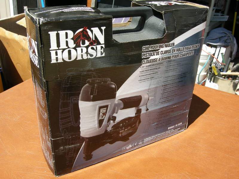 Iron Horse Coil Roofing Nailer