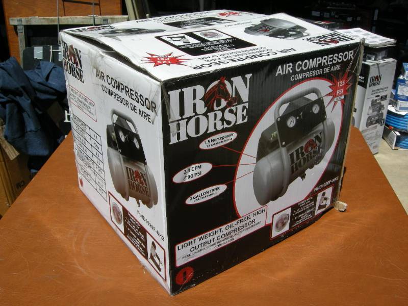 Iron Horse Air Compressor Combo