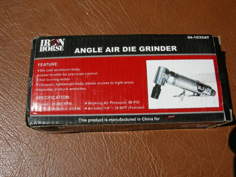 Iron Horse Angle Die Grinder