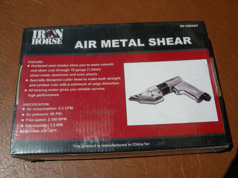 Iron Horse Air Metal Shear