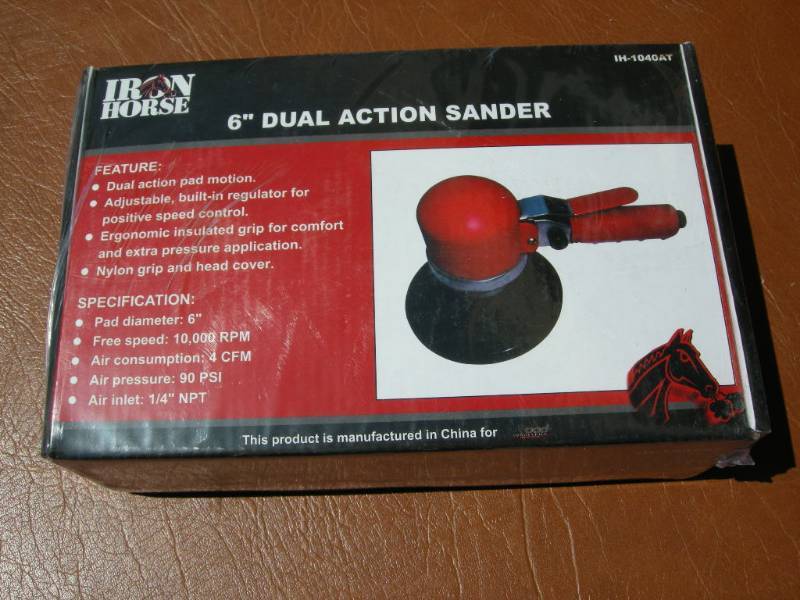 Iron Horse 6 Dual Action Sander