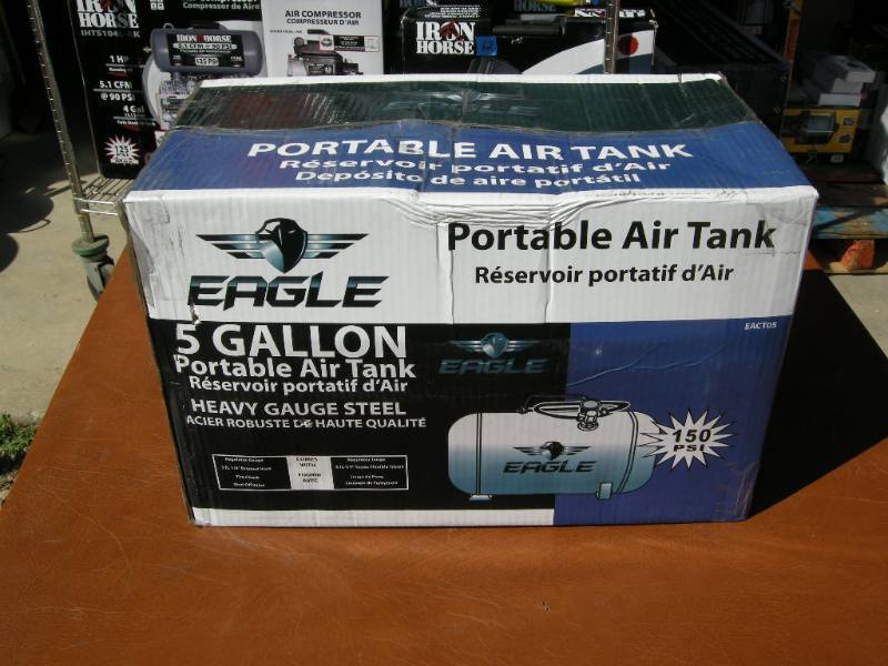 Eagle 5 Gallon Portable Air Tank